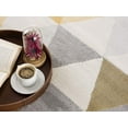 thumbnail image 4 of eRug Outlet Savannah Collection Modern Geometric Area Rug (5x8 feet) - 5'3" x 7'7", Yellow, 4 of 6