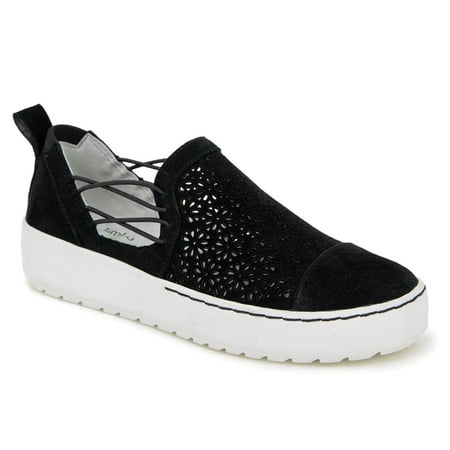 

Jambu Women s Erin Slip-On Sneaker Black Solid - J4ERN91