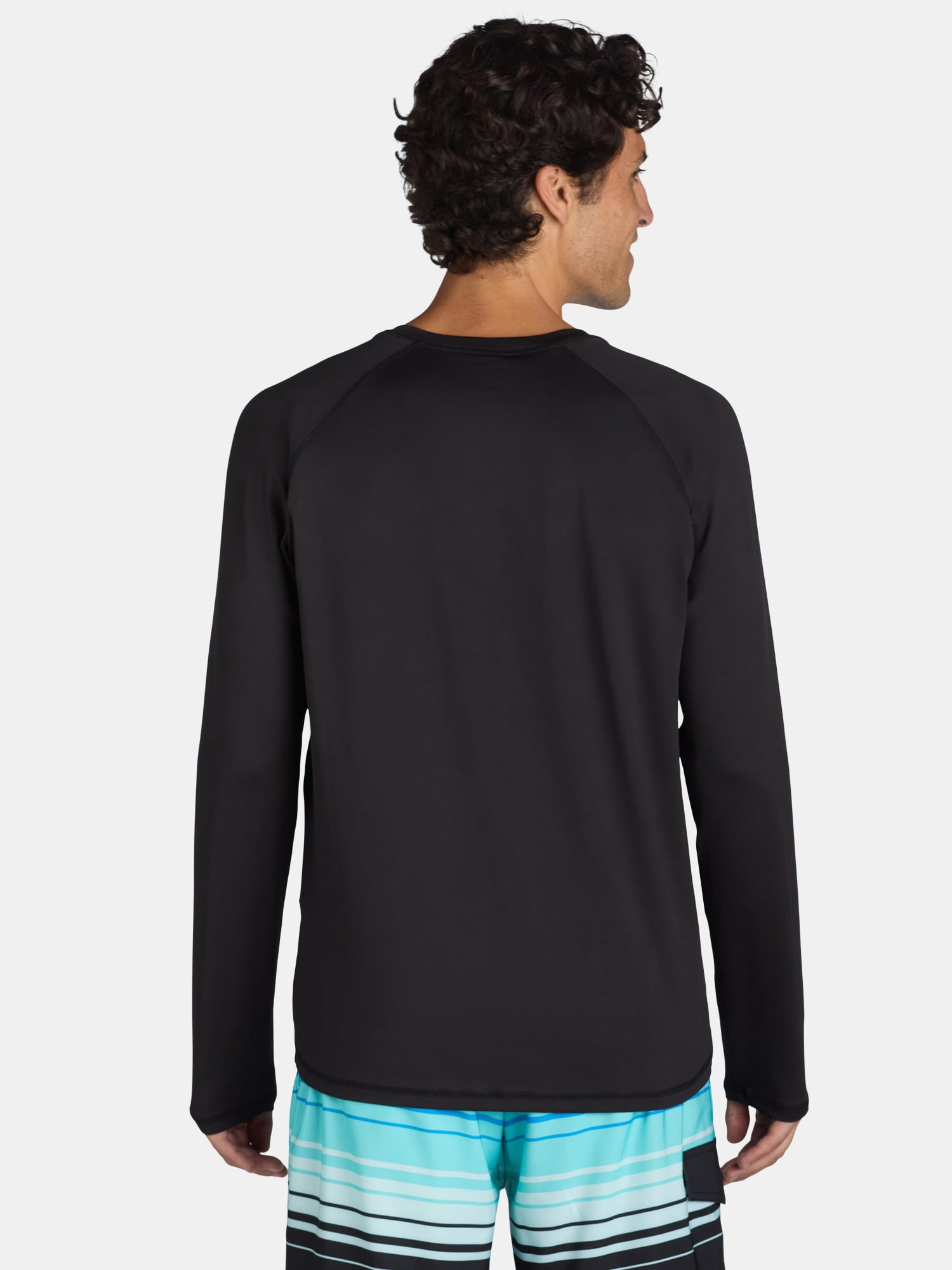 George Men's & Big Men's Sun Shirt with Long Sleeves, UPF 50+, Sizes S-3XL