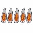 thumbnail image 4 of Luces de posición de techo de cabina ámbar, 12V, 24V, 5 uds., resistentes al agua, superbrillantes, lámparas de circulación superiores para camionetas RV de 12V, 4 of 5