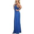 thumbnail image 3 of Doublju Women's Spaghetti Strap Maxi Dress with Pockets (Plus Size), 3 of 4
