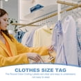 thumbnail image 4 of Clothes Hanger Markers Number 38 Tags Garment Size Tag Hanger Clips Round Color Coding Label, Gray 100Pcs, 4 of 6