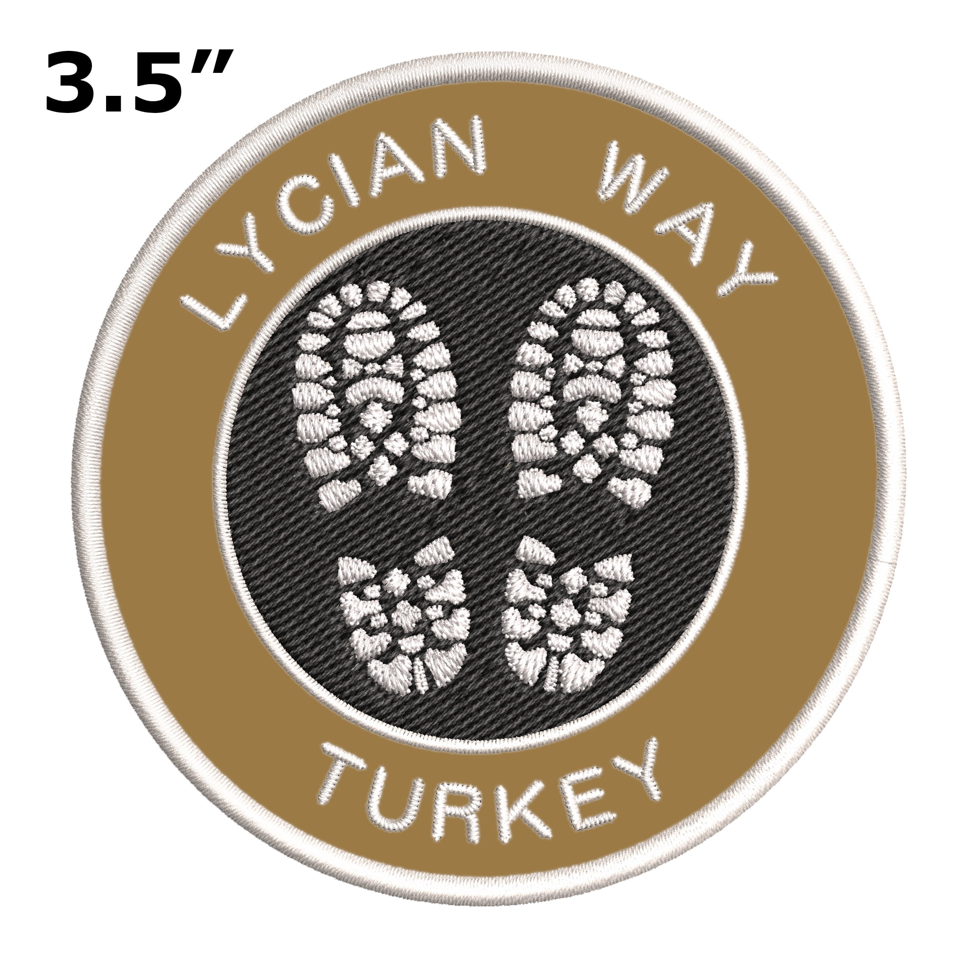 3.5in round Custom Patch
