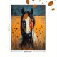 thumbnail image 3 of Qisvanset 12x16 Inch Southwestern Mustang Horse Canvas Wall Art, Tribal Boho Western Rustic Equestrian Home Decor, 3 of 8