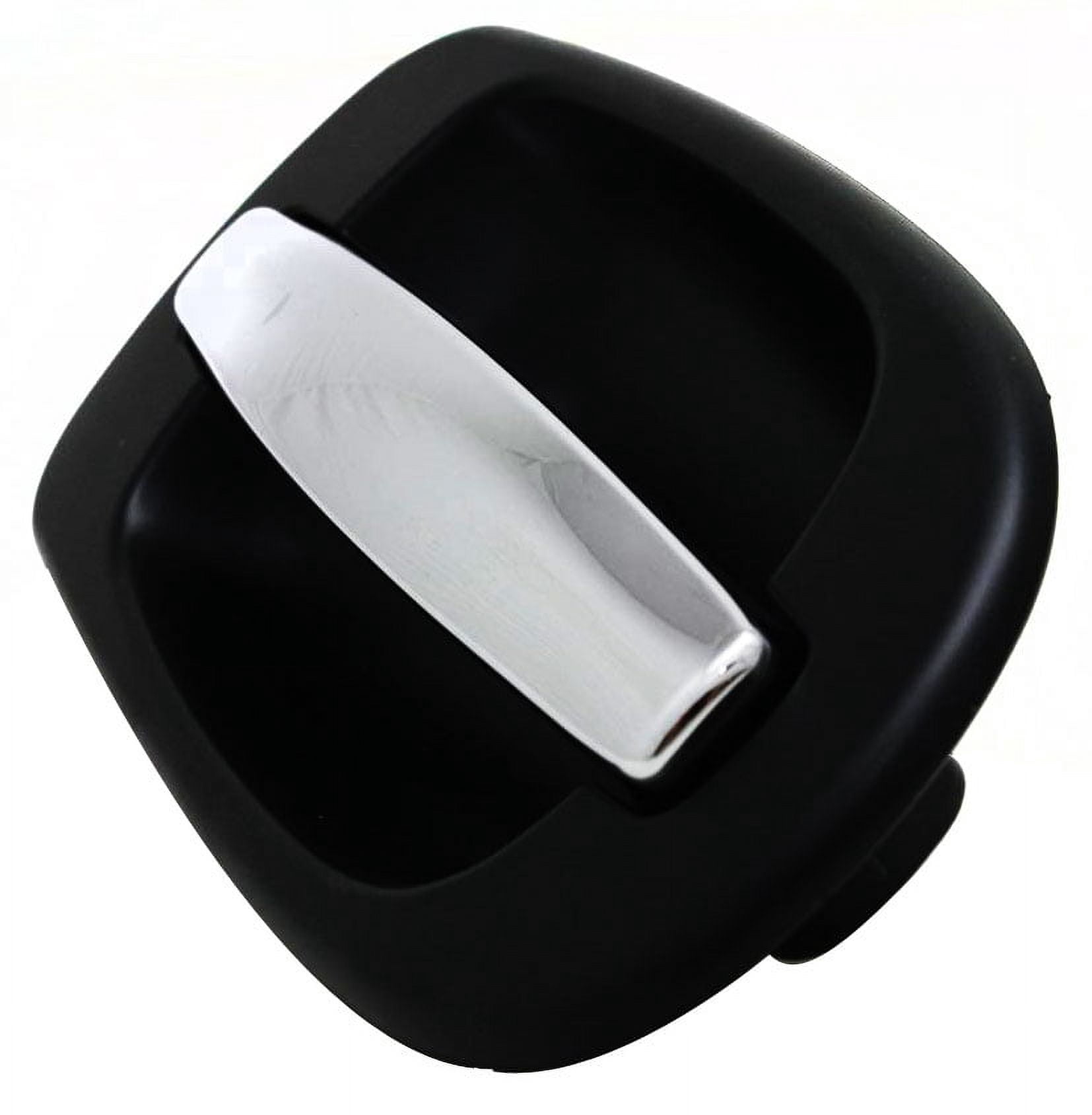 Replacement REPB491314 Exterior Door Handle Compatible with 1997-2005 Chevrolet Venture 2005-2007 Buick Terraza Rear, Left-Sliding Chrome Lever with Primed Bezel