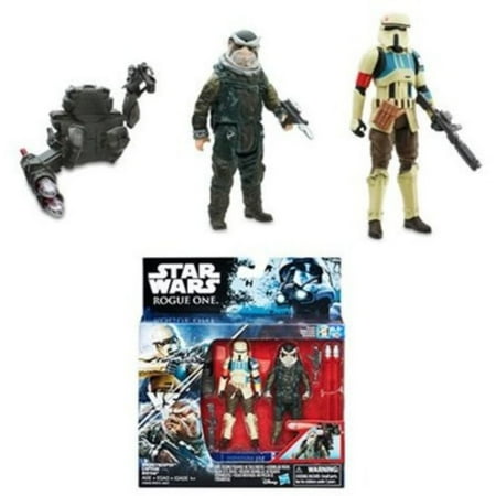 8" Star Wars Rogue Shoretrooper and Bistan Action Figure