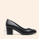 thumbnail image 2 of Zapatos de Tacón Bajo con Tacón Grueso de 5.7 cm para Mujer DREAM PAIRS en Negro, 2 of 8