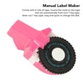 thumbnail image 3 of Handheld Embossed Label Printer, Embossing Label Maker Machine Portable Efficient Manual  for Scrapbooking for Office, 3 of 7