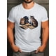 thumbnail image 1 of Regular Size Men's Graphic Tee - Relaxed Fit, Crew Neck, Slight Stretch, Breathable Cotton, Summer Casual Wear with Whimsical Cats Playing Dungeons Dragons Print - Fun, Unique Gift for Adults, 1 of 6