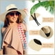 thumbnail image 3 of Sombrero de paja Sureio para sol de verano y playa, 24 unidades, 3 of 7