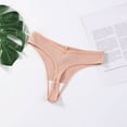 thumbnail image 6 of Seductiva Women Clothing Women's Thong Underwear Cotton Thong Seamless Sports Style Fashion Briefs for Women Underwear Soft Strech Ladies Breathable, 6 of 6