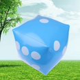 thumbnail image 2 of 30Cm inflatable multi color blow-up cube pvc dice toy game toy, 2 of 5