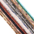 thumbnail image 4 of Nvzi Pulseras y collares para hombre y mujer de 2 piezas, accesorios de joyería de color verde claro tejidos a mano, joyería de cuentas sueltas cilíndricas (4 x 13 mm), 4 of 5