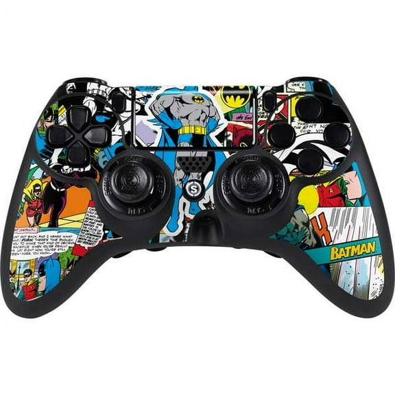 Skinit DC Comics Batman Vintage Pose Collage Art PS4/PC SCUF Impact Controller Skin