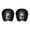 E, variant on 4-Pack Scary Face Headrest Covers, Universal Elastic Car Headrest Protector, Funny Printed Auto Seat Headrest Cover, For Car SUV Truck Interior Halloween Decor