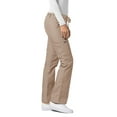 thumbnail image 3 of Adar Universal Womens Low-Rise Multipocket Drawstring Straight Leg Pants, 3 of 7