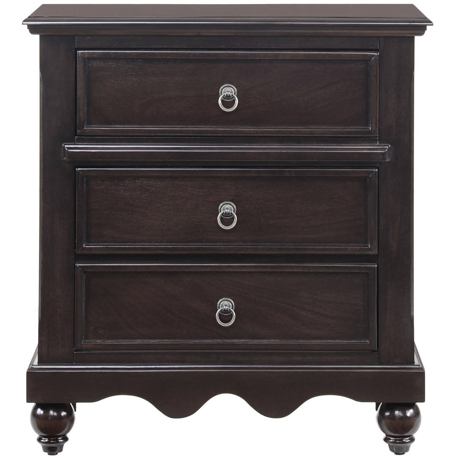 Better Homes and Gardens Westbrook Nightstand, Espresso Finish