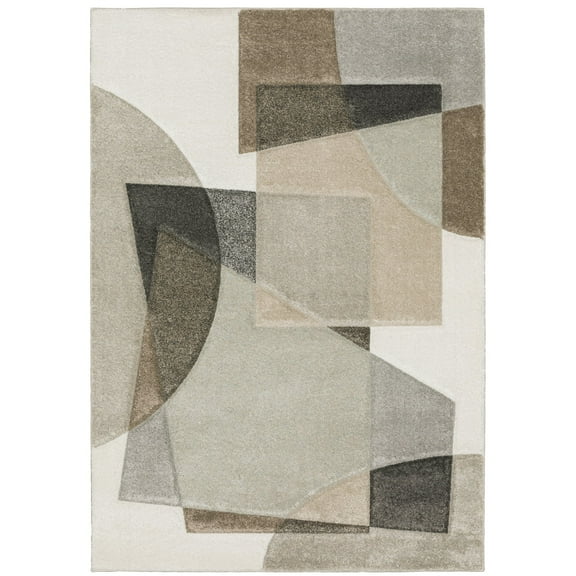 Oriental Weavers Cambria Area Rug - 084J2 - 9'10" x 12'10" - in Beige/ Multi - Modern Style, Stain Resistant, Family and Pet Friendly , Family, Dining, Living Room Rug