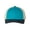 Blue Teal/ Birch/ Navy, variant on Richardson Men's Low Profile Trucker Cap, Style 115