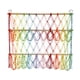 thumbnail image 3 of Hamaca de macramé suave para colgar juguetes de peluche, organizador de red para animales de peluche, hamaca colgante de mano colorido, 3 of 9
