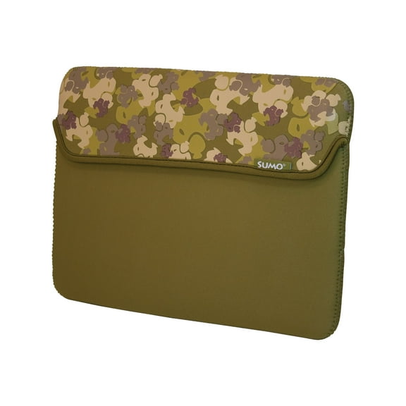 MobileEdge Sumo - 8.9-Inch Camo Kindle DX, Netbook Sleeve fits all iPad generations including iPad4 (Green)