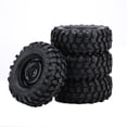 thumbnail image 2 of Juego de 4 neumáticos de goma de escala 1:10 para coche todoterreno con control remoto RC Rock Crawler, 2 of 13