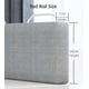 thumbnail image 2 of Barrera de cama para niños, barandilla de valla para cama de bebé, protección de cama para niños, protector de riel de cama para niños, 47cm, 1 ud., 2 of 6