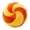 Orange, variant on Soft Plush Heart Pattern Ball Stuffed Toy for Indoor Outdoor Play Decorative Cushion for Adultss and Adults Gift