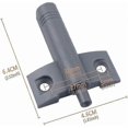 thumbnail image 4 of 20 Pieces Kitchen Door Damper, Cabinet Closing Dampers, Drawer Closing Damper, Soft And Quiet Closing Damper, For Cabinet, Door (white+grey), 4 of 5