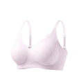 thumbnail image 4 of Seamless Wireless Bra for Women with Support No Underwire Full Coverage Push Up Bras Full Coverage Comfortable Everyday Bra, 4 of 5