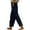 Black, variant on Plus Size Linen Pants for Women,High Waisted Straight Leg Drawstring ,Straight Leg Linen Pants for Women,Gauze Pants for Women Casual Summer,Beach Vacation Clothes for Women Blue 1 L