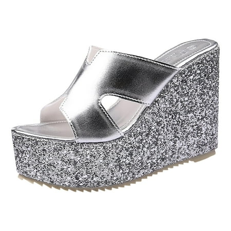 

KI-8jcuD Big Shoe Slippers Fshion Platform Square Heels Pumps Women Rhinestone High Heels Sandals Outdoor Lifestyle Sandals Women Wide Width Sandals For Women 11W Pool Slide Sandals For Women Womens