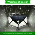 thumbnail image 3 of Lámpara solar para exteriores impermeable IP65 100LED - Paquete de 12, 3 of 5