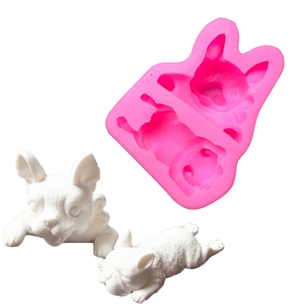 silicone molds shar pei 3D soap mold of a puppy mold of the dog molds silicone animals mould