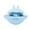 blue, variant on Interactive Treat Dispensing Dog Toys, UFO Shaped Dog Interactive Toys for Boredom,Dog Enrichment Toys and Treat Dispenser for Pets - Avocado color