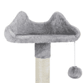 thumbnail image 4 of Renwick 63.5''H Multi Level Cat Tree Condo with Scratching Post, Light Gray, 4 of 7