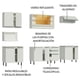 thumbnail image 4 of Cocina Integral Completa Modular Madesa Genova 280cm BB 06, 4 of 10