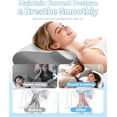 thumbnail image 4 of Sleep Apnea Pillows For Sleeping, Cervical Neck Support for Proper Alignment, Ergonomic Contour Memory Foam Pillow with Cooling Cover, 4 of 7