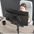 thumbnail image 2 of Soporte Brazo para Monitor VIVO Negro Ajustable para Pantallas de hasta 32 y 38 Pulgadas Ultrawide, 2 of 9