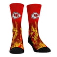 thumbnail image 3 of Youth Rock Em Socks Kansas City Chiefs 3-Pack Crew Socks Set, 3 of 4