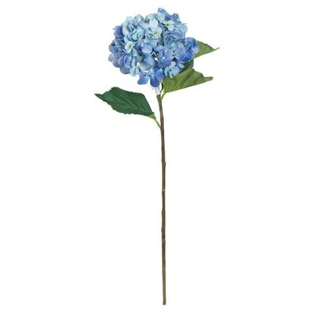 Floral Products Artificial Hydrangea Stem, 32quot;, Blue Walmart.com Floral Products Artificial Hydrangea Stem, 32quot;, Blue Walmart.com