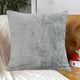 thumbnail image 5 of Funda de almohada navideña | Funda de cojín cuadrada estándar de 45 x 45 cm para sofá y cama | Poliéster suave con cremallera invisible para decoración del hogar, salón, dormitorio y decoración de, 5 of 6