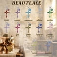thumbnail image 5 of Beautlace 925 Sterling Silver 3-Way Cross Necklace for Women,Detachable Heart and October Birthstone Cross Double Pendant Necklace,Anniversary Birthday Jewelry Gift for Her Mom Wife Girlfriend, 5 of 10
