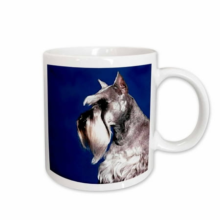 

3dRose Schnauzer Ceramic Mug 15-ounce