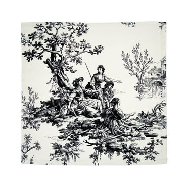 Bouvier Black - Toile Napkin - 4 Pack