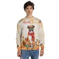 thumbnail image 4 of Happy Thanksgiving Boxer with Turkey Pumpkins Autumn Vibes All Over Print 3D Sweatshirt Unisex Merch Boxers Dog Lover Gifts Idea - 12018, 4 of 6