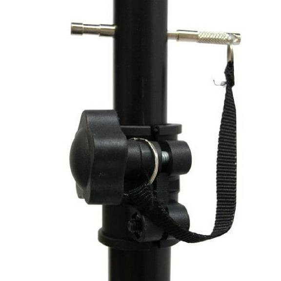 American Sound Connection ASC Pro Audio Mobile DJ Light Stand 6 Foot Height Lighting Multi Fixture T Bar Portable Tripod