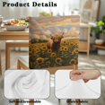 thumbnail image 7 of TSOVTHRID Highland Cattle Sunflower Print Chair Back Cover Elastic Washable Dining Kitchen Chair Cover Stretchable Thick Chair Slipcovers for Home Dining Room Banquet Party, Set of 1, 7 of 7
