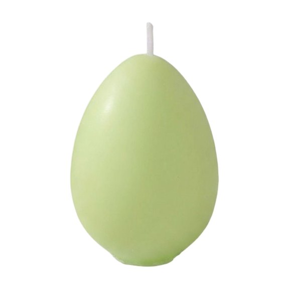 Easter Egg Candle, Large Size Light Green, Decorative Candle For Easter Home Party Decorationeaster Egg Candle, Large Size Light Green, Decorative Candle For Easter Home Party