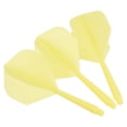 thumbnail image 4 of Uxcell Integrated Dart Shaft & Flights, 9 Pack Lightweight Dart Flight Set, Yellow, 4 of 5